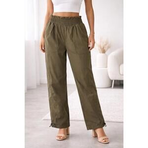 NWT Halara Women's Olive Green Casual Pants Size XS